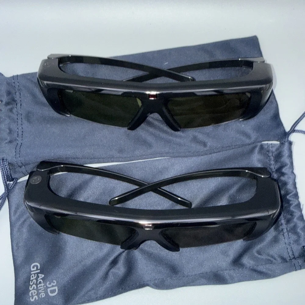 Samsung SSG P2100T/ZA 3D Active Glasses - 2 Pairs - Untested - includes bags